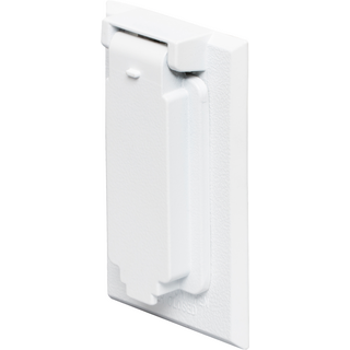 WI FC61W - 1 Gang Vertical Duplex Receptacle Cover
